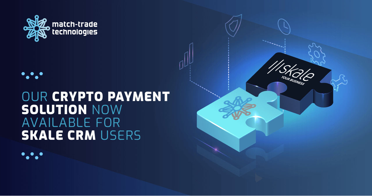 Crypto payment solution from Match-Trade Technologies now available for Skale CRM users