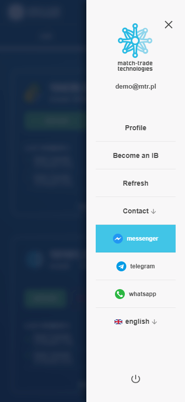 Instant messaging - real-time broker support