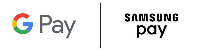 Google Pay and Samsung Pay support