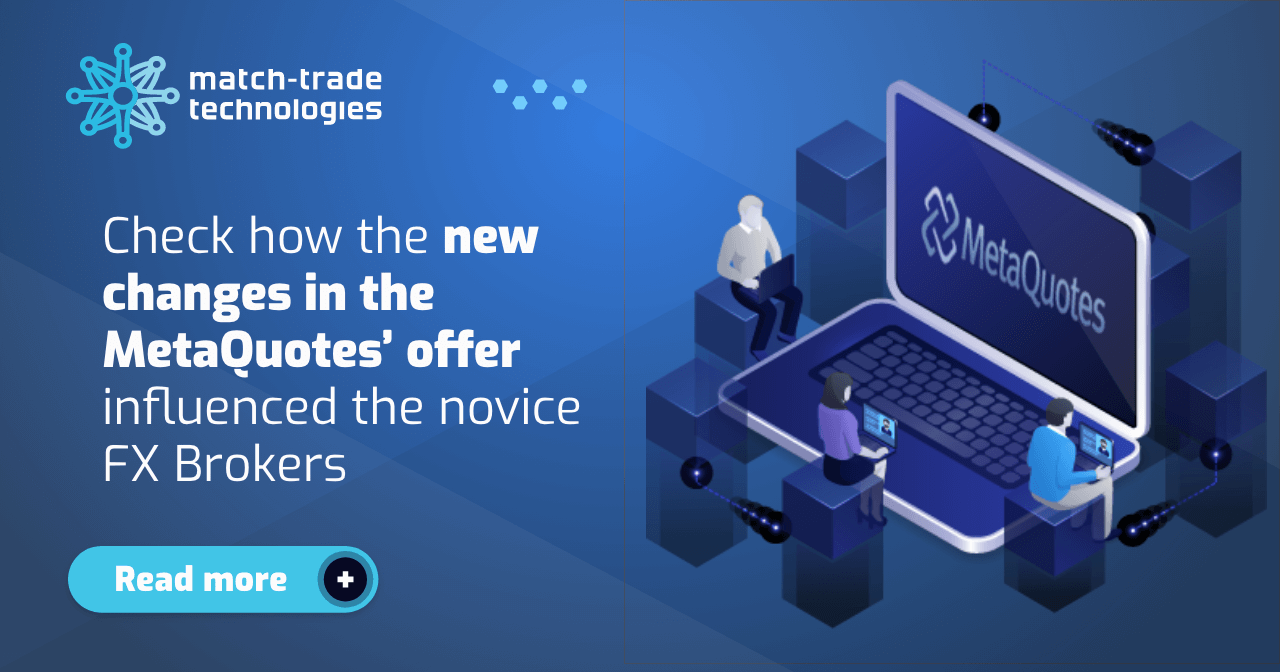 Changes in the MetaQuotes pricing model