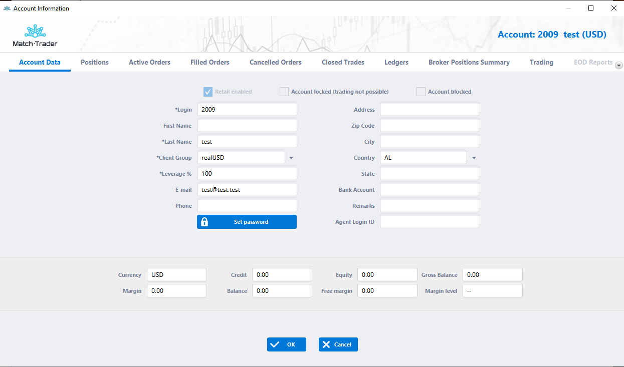 Advanced trading back-office