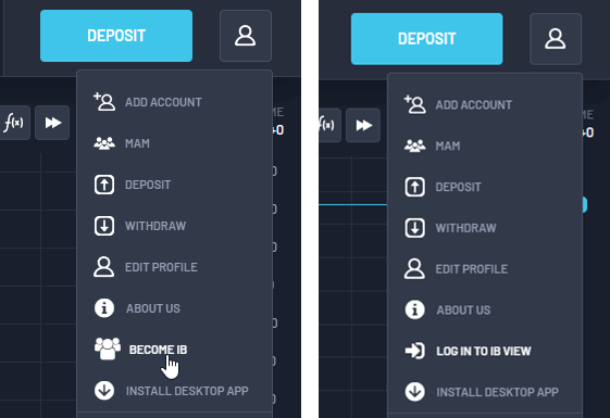 Become IB functionality