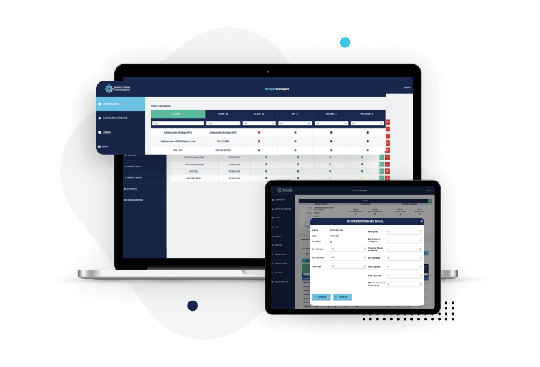 MT4/MT5 Bridge & Aggregator shown on a screen