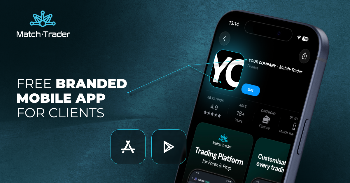 Match-Trader Now Includes a Free Branded Mobile App for All Server Clients